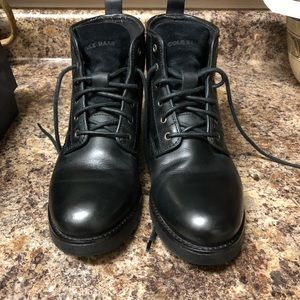 Cole Haan lace-up boot